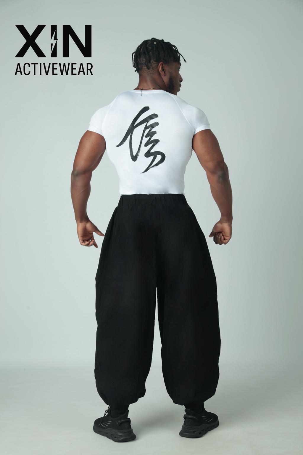 Warrior Fit Pants – Harem Wide Black