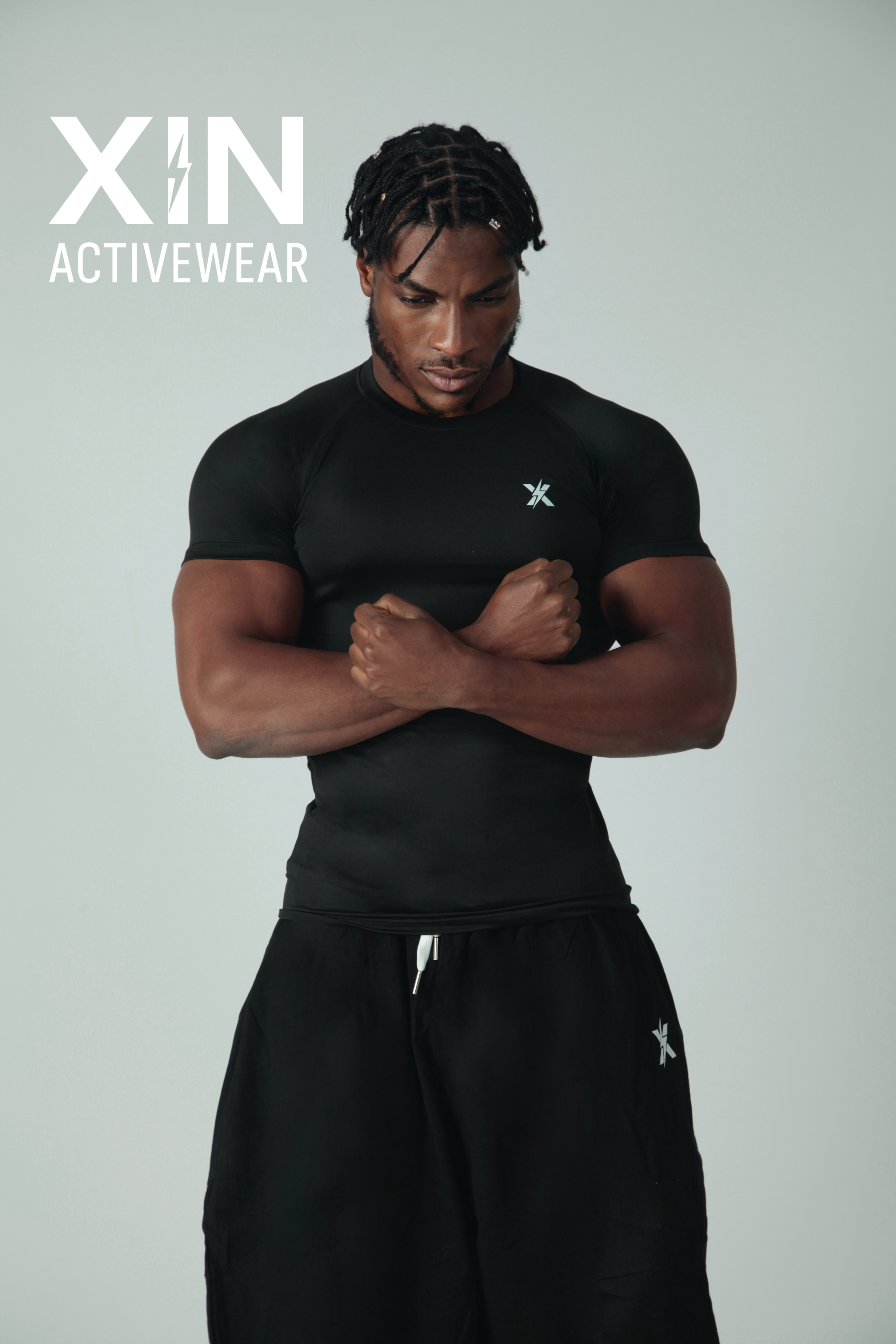 Warrior Fit T-Shirt – Compression Black