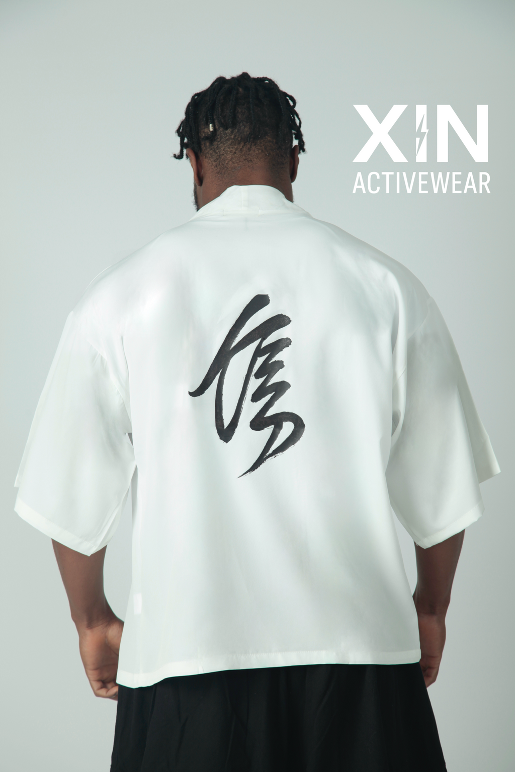 Warrior Fit Light Cardigan – White