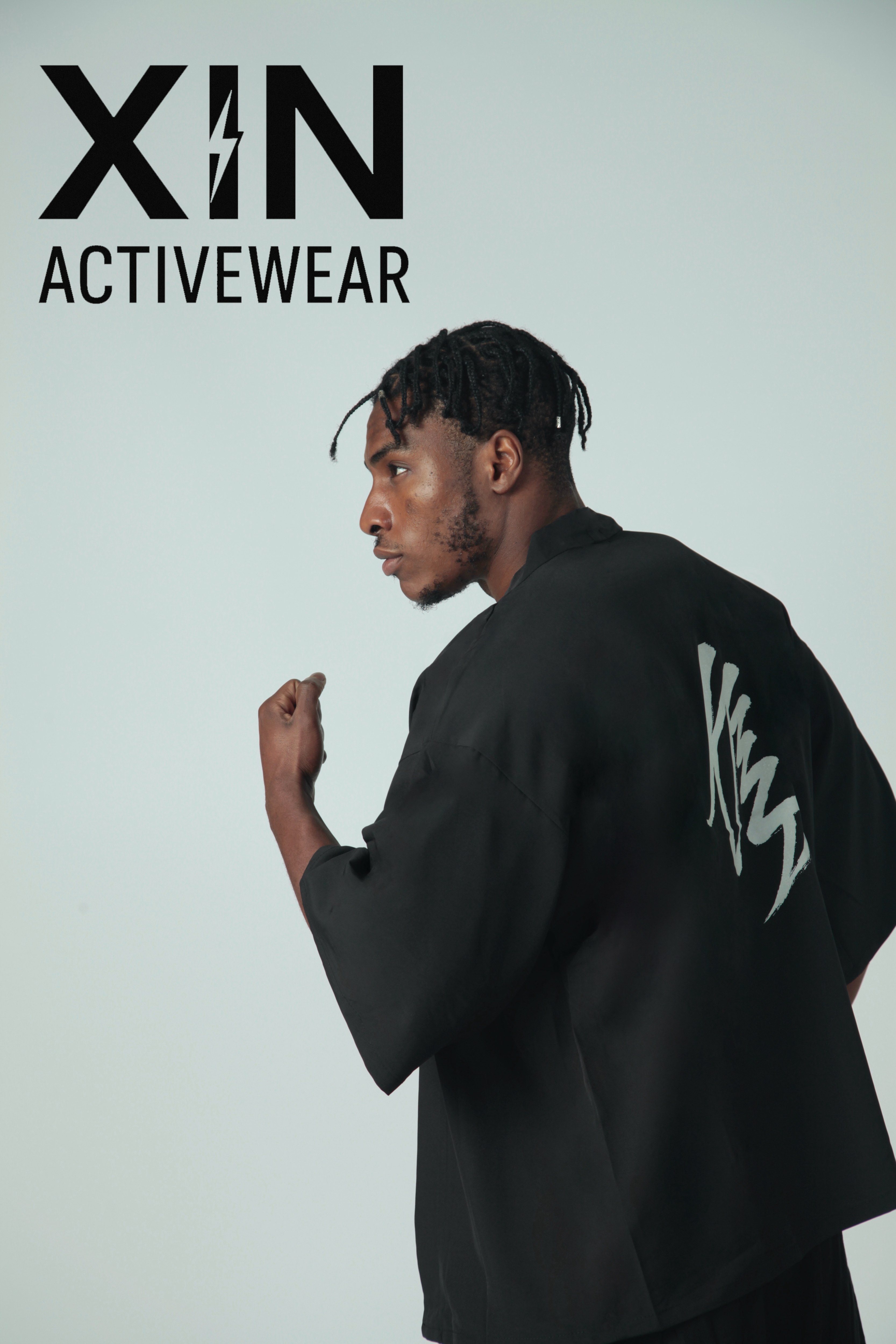 Warrior Fit Light Cardigan – Black