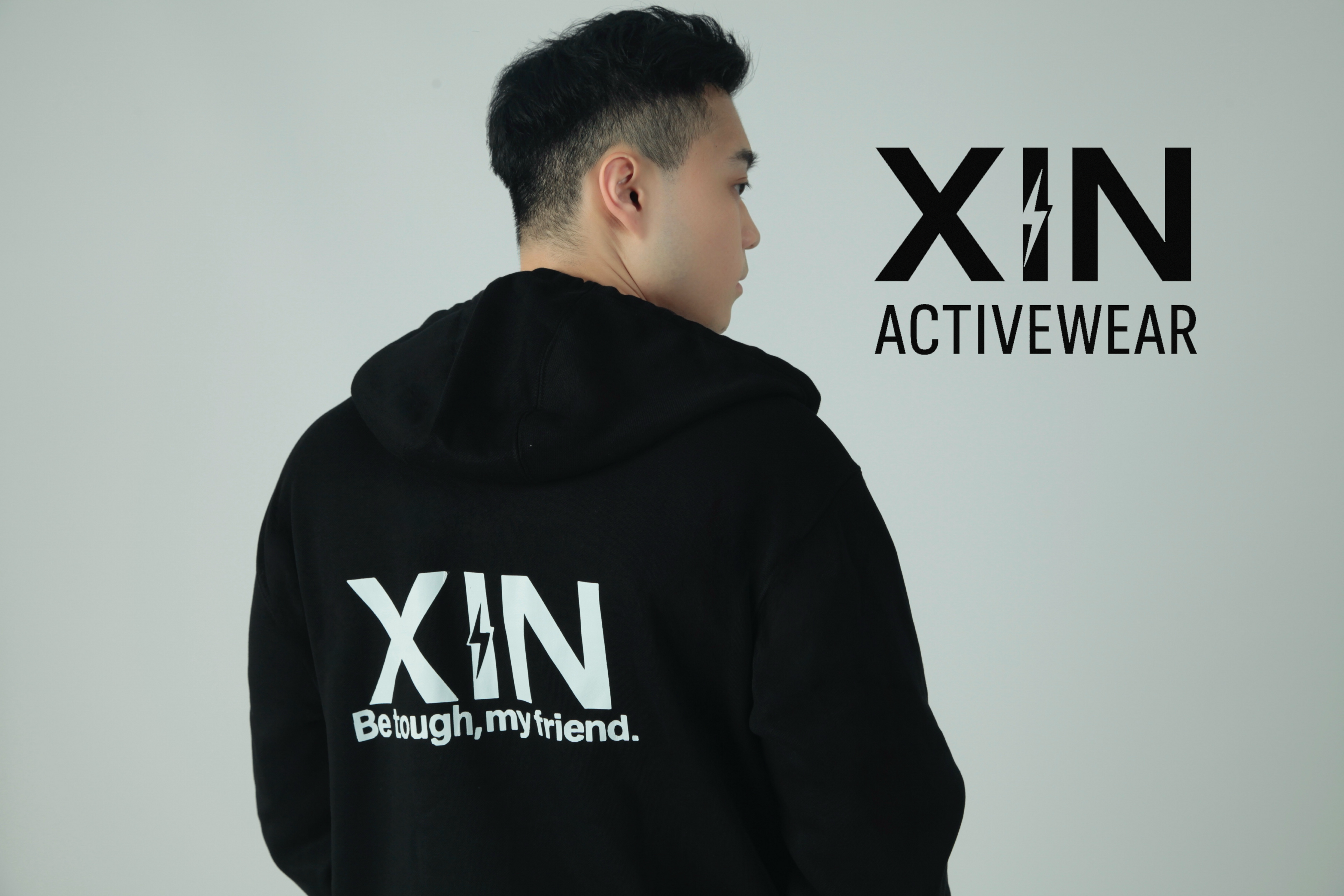 Warrior Fit - Black Xin Hoodie