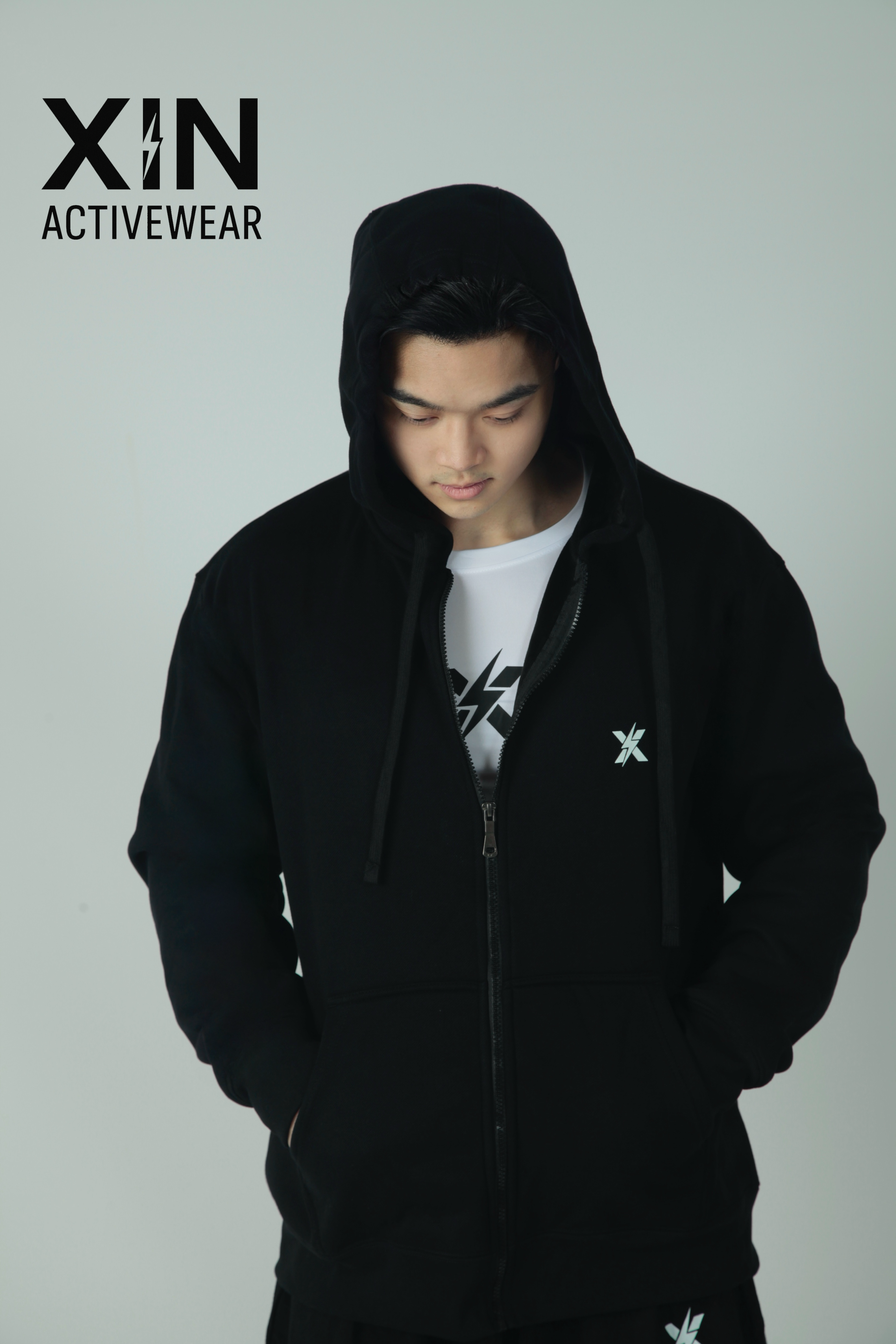 Warrior Fit - Black Xin Hoodie