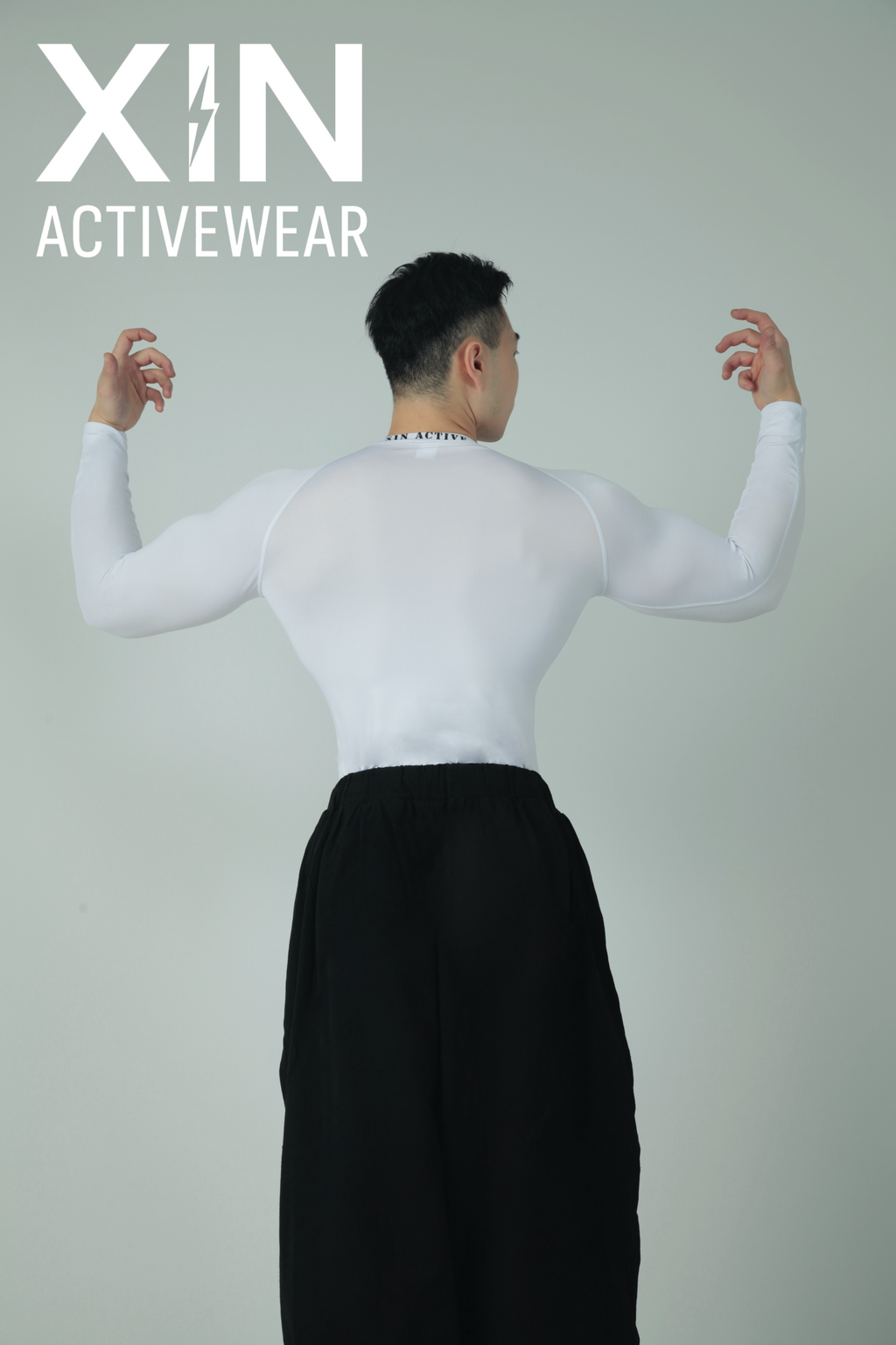 Warrior Fit Long Sleeve Top - Pure White