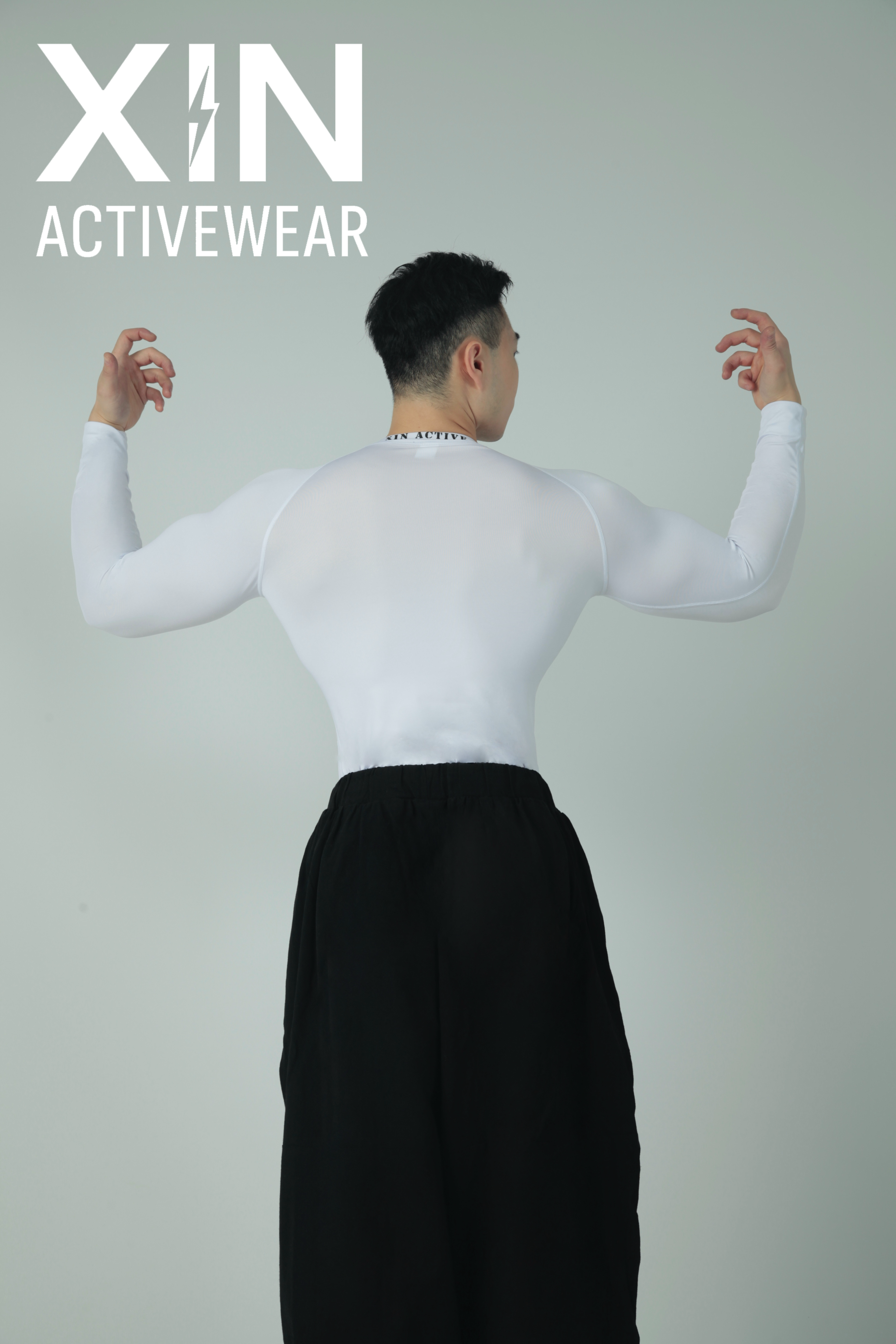 Warrior Fit Long Sleeve Top - Pure White