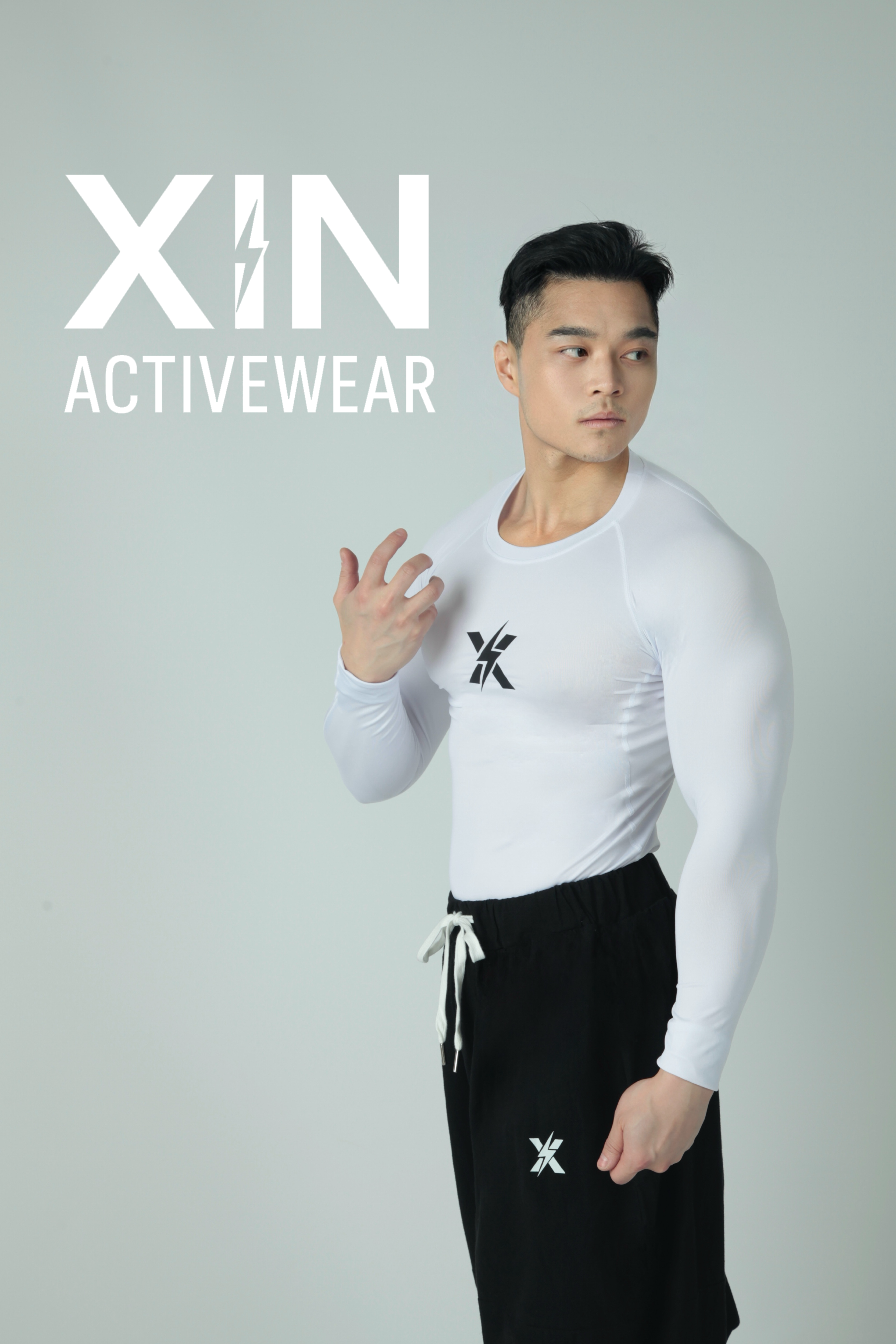 Warrior Fit Long Sleeve Top - Pure White